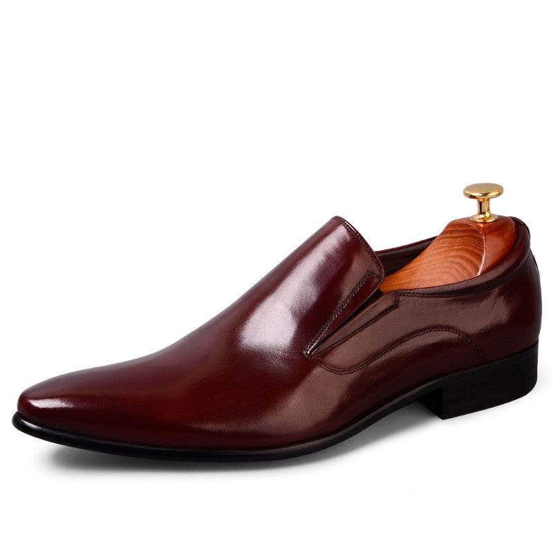 British Pointed Oxford Men's Shoes - MYLUXURY LANE ENTERPRISE