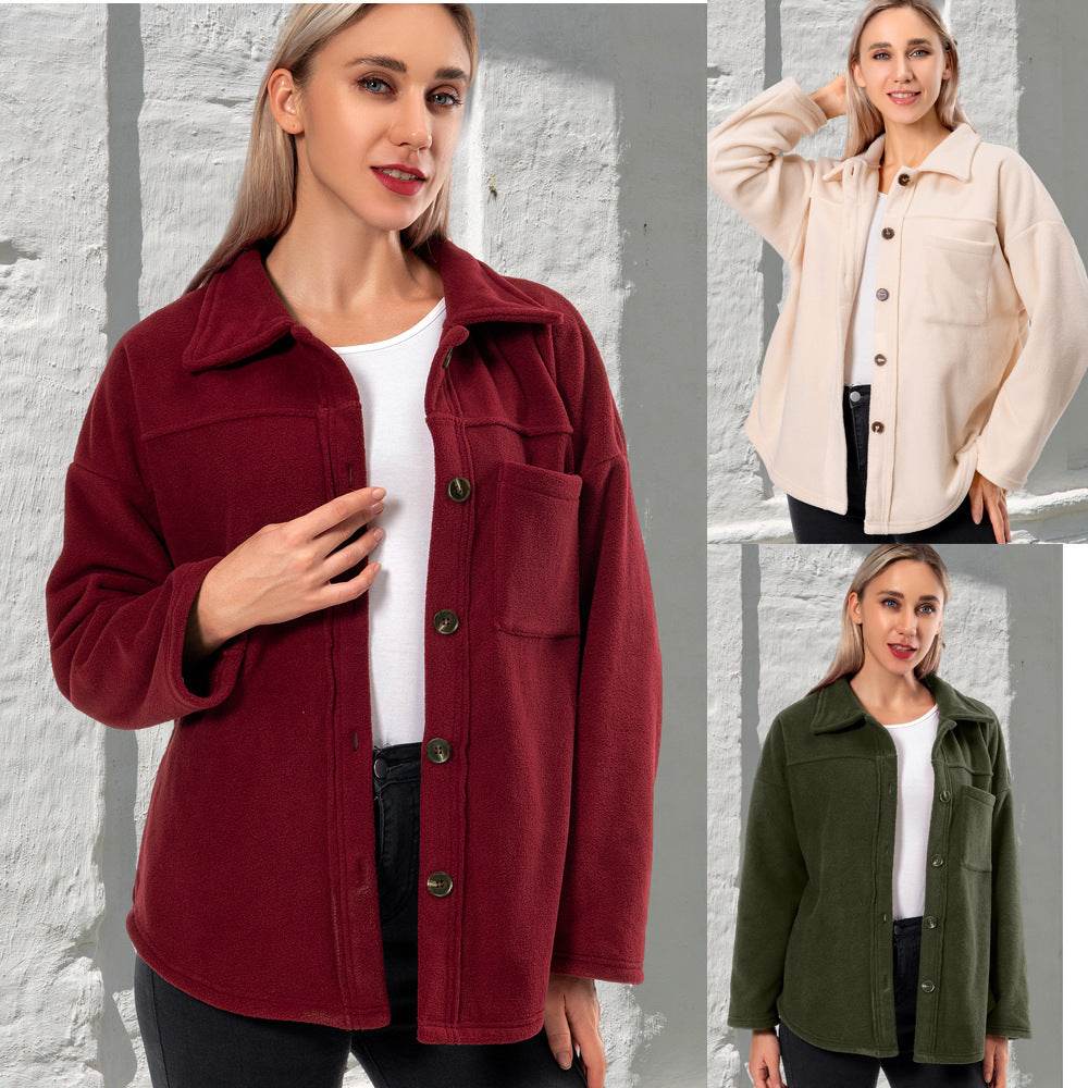 Autumn And Winter Plush Hoodie Women's Jacket - MYLUXURY LANE ENTERPRISE