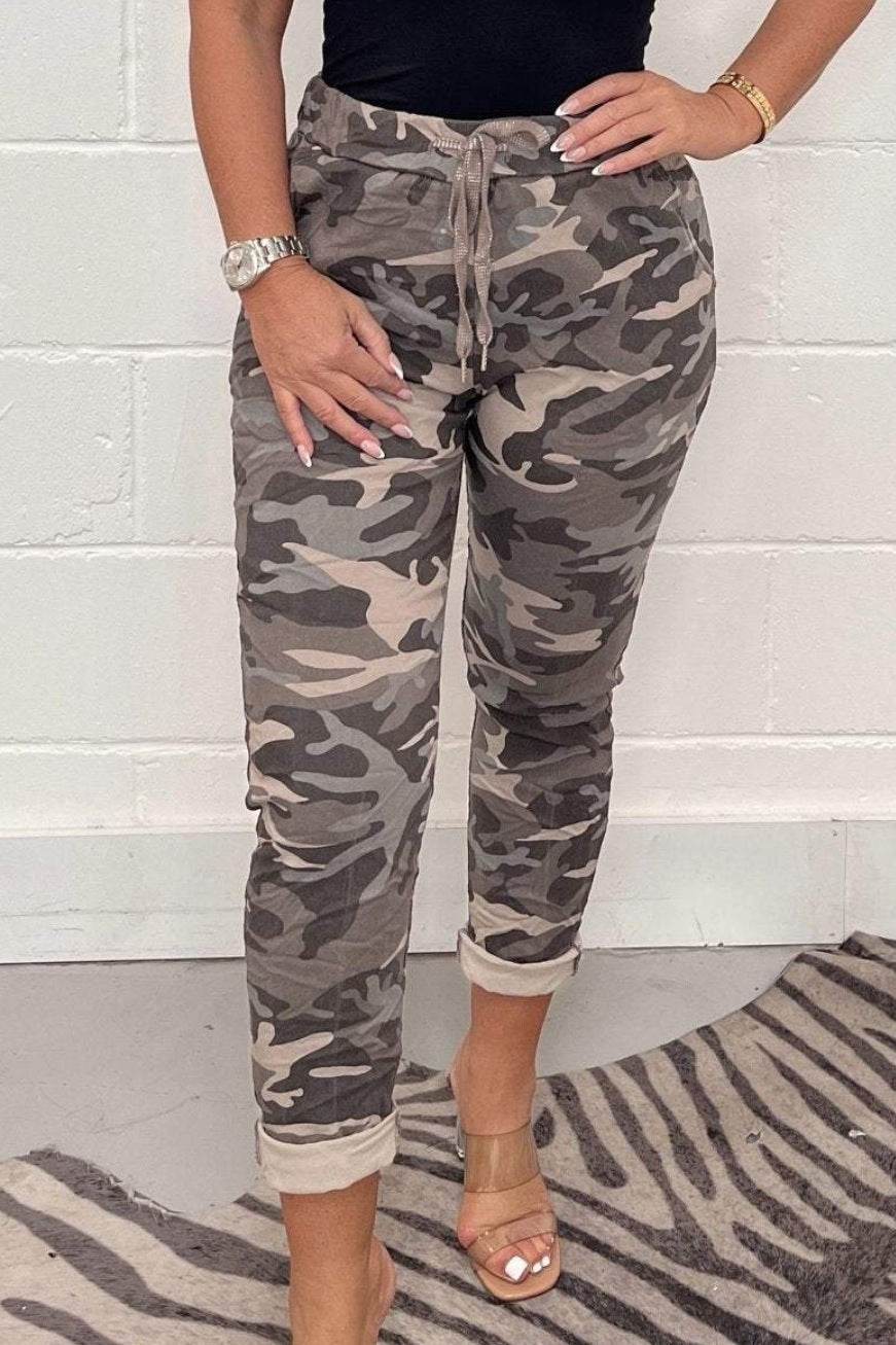Fashion Camouflage Print Loose Casual Pants Sports Pants - MYLUXURY LANE ENTERPRISE