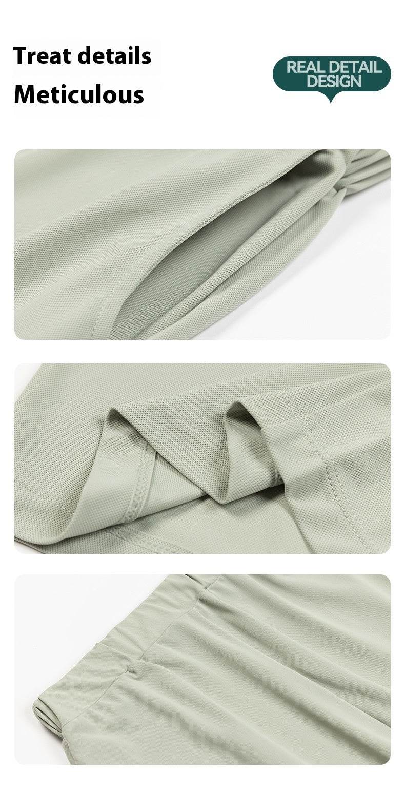 Women's Fashion Loose Casual Slim-fit Draping Double Pockets Yoga Pants - MYLUXURY LANE ENTERPRISE