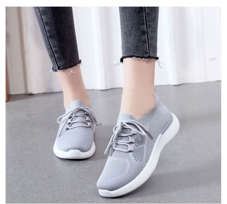Sneaker Mesh Flying Breathable Comfortable Casual Shoes - MYLUXURY LANE ENTERPRISE