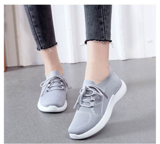 Sneaker Mesh Flying Breathable Comfortable Casual Shoes - MYLUXURY LANE ENTERPRISE