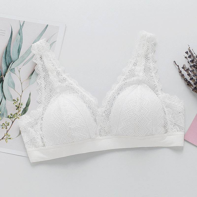 Lace French silk inner lining thin sleeping underwear - MYLUXURY LANE ENTERPRISE