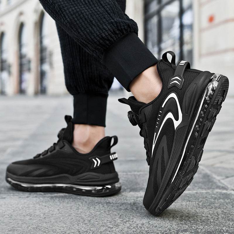 Rotating Buckle Full Palm Flying Woven Air Cushion Sneaker - MYLUXURY LANE ENTERPRISE