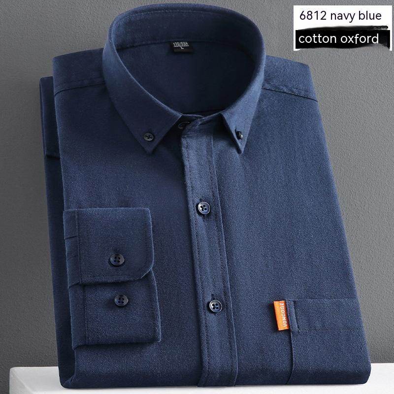 Men's Shirt Long Sleeve Pure Cotton Coat - MYLUXURY LANE ENTERPRISE