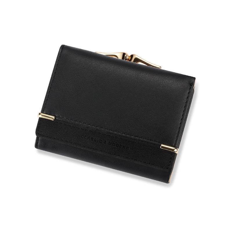 Vintage Women's Short Frosted Korean Version Zero Wallet - MYLUXURY LANE ENTERPRISE