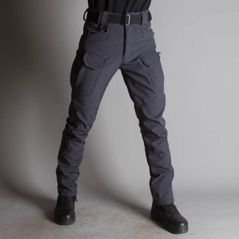 IX7 Shell Tactical Pants Men's Business Shirt Fleece Trousers - MYLUXURY LANE ENTERPRISE