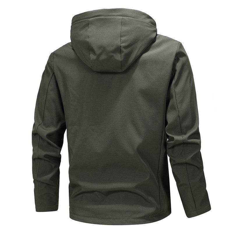 Men's Fashion Casual Solid Color Jacket - MYLUXURY LANE ENTERPRISE