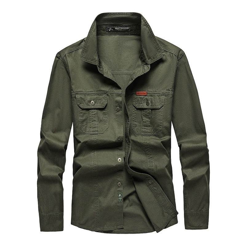 Men's Long Sleeve Shirt Casual - MYLUXURY LANE ENTERPRISE