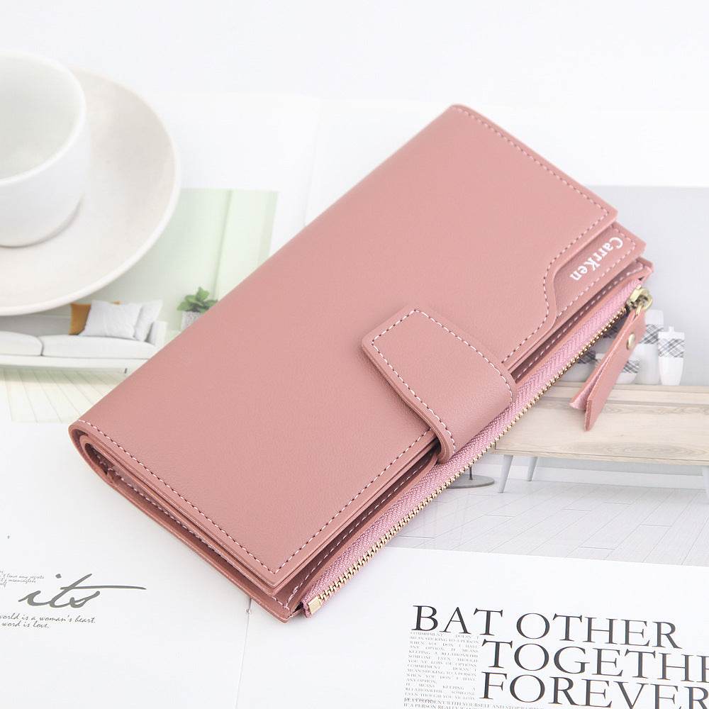Women's Wallet Long Wallet Women Zipper Card - MYLUXURY LANE ENTERPRISE