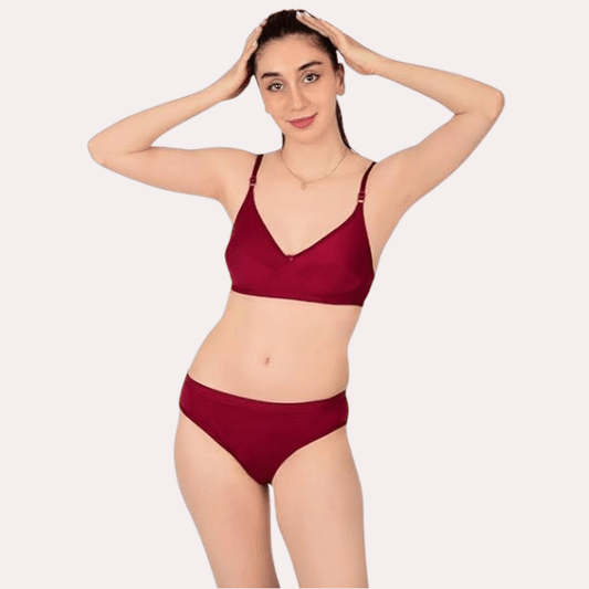Comfortable Cotton Bra & Panty Set for Women - MYLUXURY LANE ENTERPRISE