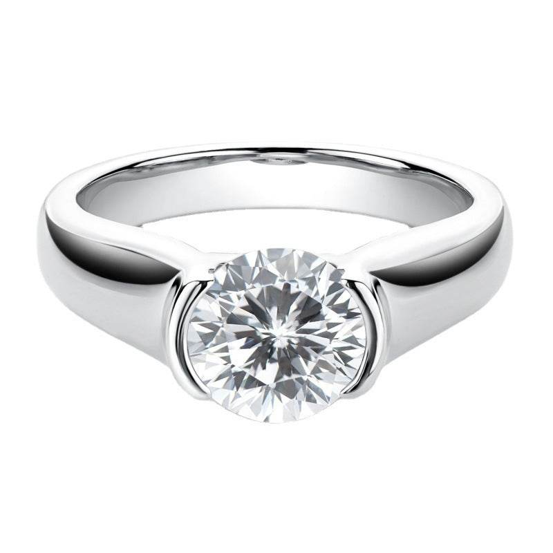 S925 Sterling Silver Plated 18K Gold Ring - MYLUXURY LANE ENTERPRISE