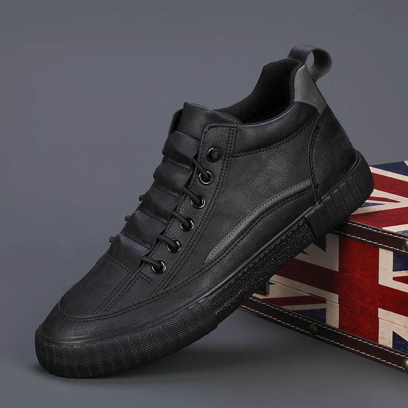 Winter High-top Casual Cotton-padded Shoes Warm Non-slip - MYLUXURY LANE ENTERPRISE