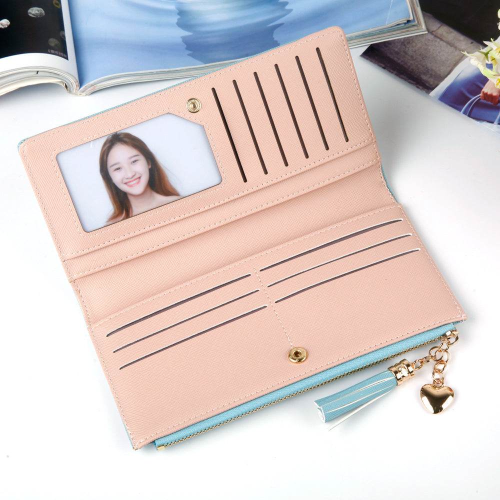 Long Wallet Ladies Student Fashion Tassels - MYLUXURY LANE ENTERPRISE