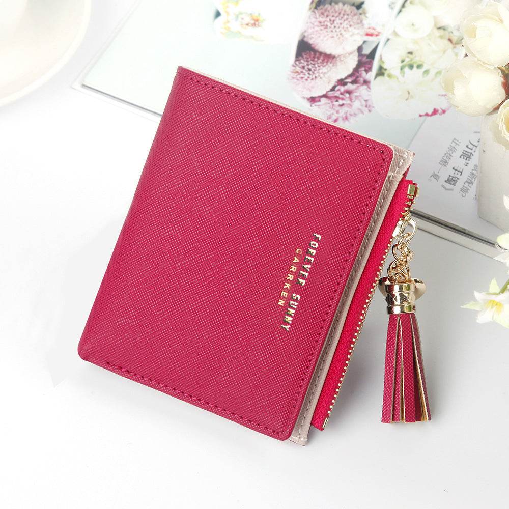 Women's Wallet Short Style Fashion Vertical Style - MYLUXURY LANE ENTERPRISE