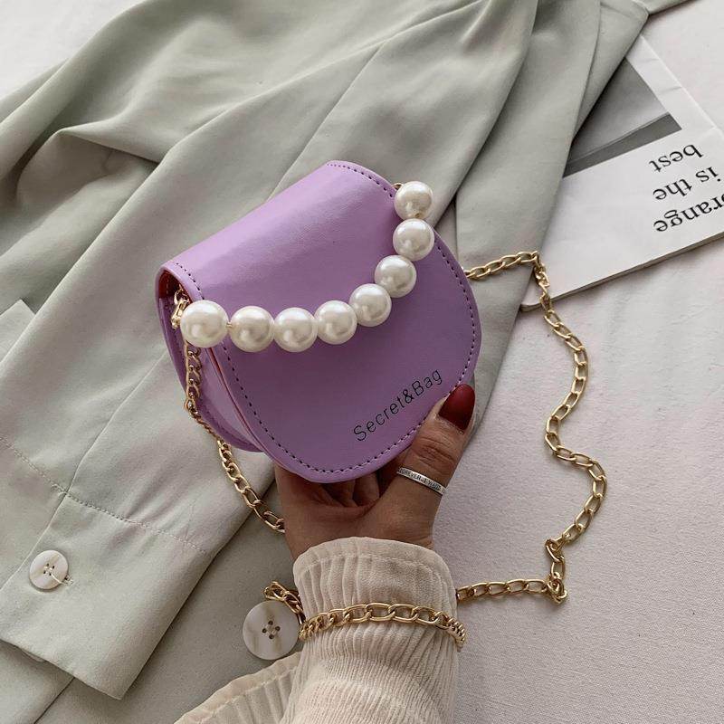 Women's Fashion Pearl Hand Shoulder Bag - MYLUXURY LANE ENTERPRISE