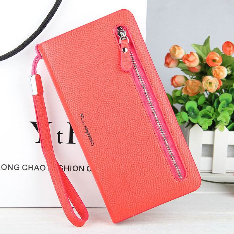 Multi-functional Women's Wallet Long Zipper Phone Bag - MYLUXURY LANE ENTERPRISE