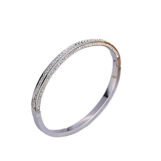 Mud Diamond Titanium Steel Bracelet - MYLUXURY LANE ENTERPRISE