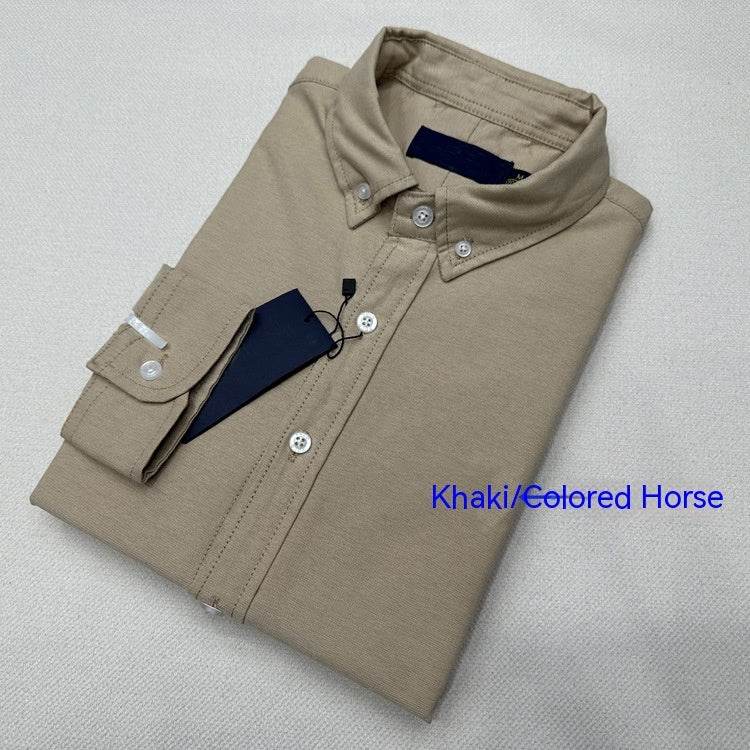 Men's Long-sleeved Shirt Spring And Autumn Business Casual - MYLUXURY LANE ENTERPRISE