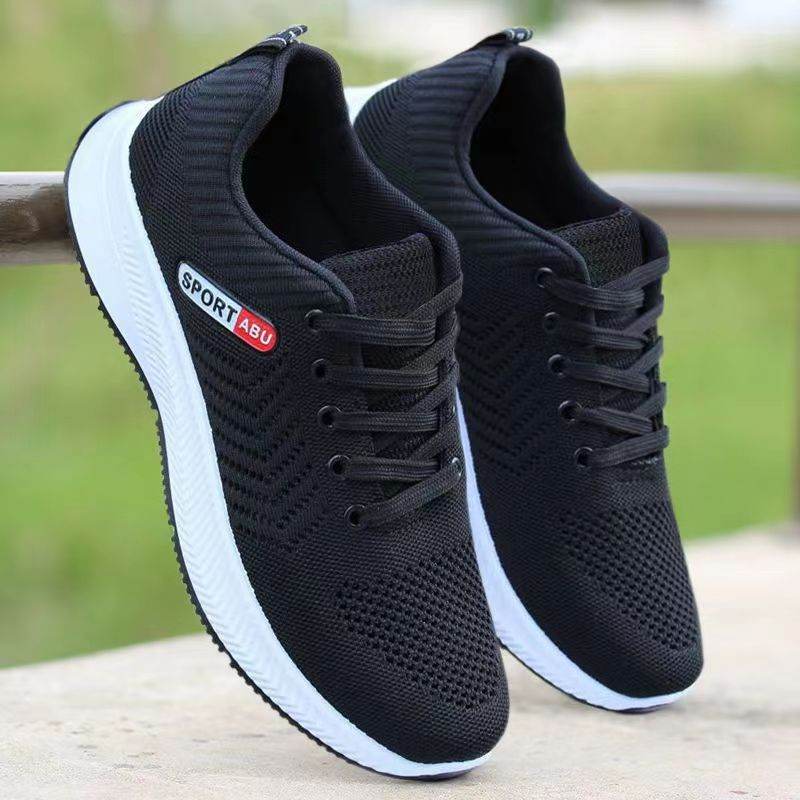 Men's Fly Woven Mesh Fashionable All-match Breathable Casual Shoes - MYLUXURY LANE ENTERPRISE