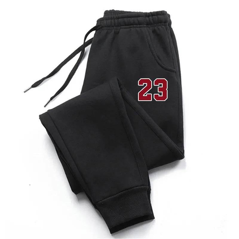 Men's Luxury Printed Sweatpants Warm Jogger Multi-pack Straight-leg Pants - MYLUXURY LANE ENTERPRISE