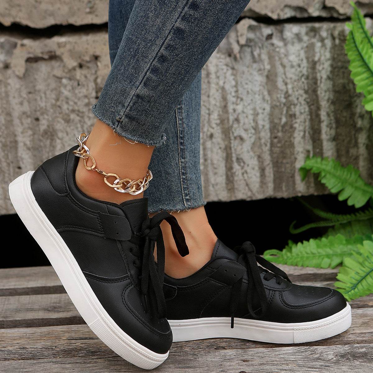 Solid Color Female Casual Sports Single-layer Shoes - MYLUXURY LANE ENTERPRISE