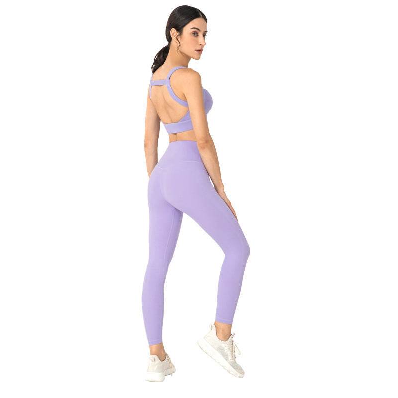 Women's Fashion Solid Color Anti-Humpback Sports Bra - MYLUXURY LANE ENTERPRISE