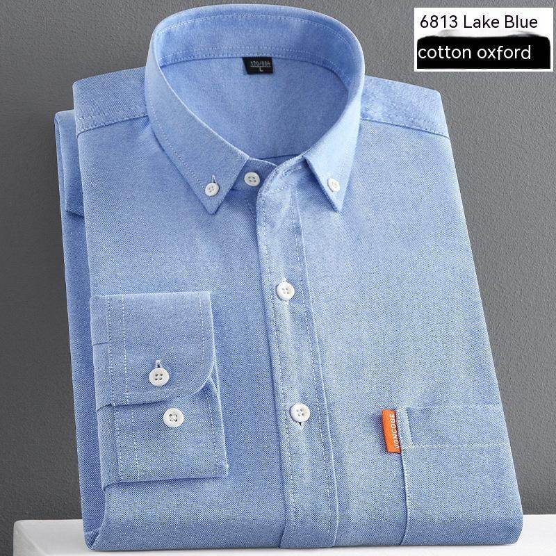 Men's Shirt Long Sleeve Pure Cotton Coat - MYLUXURY LANE ENTERPRISE