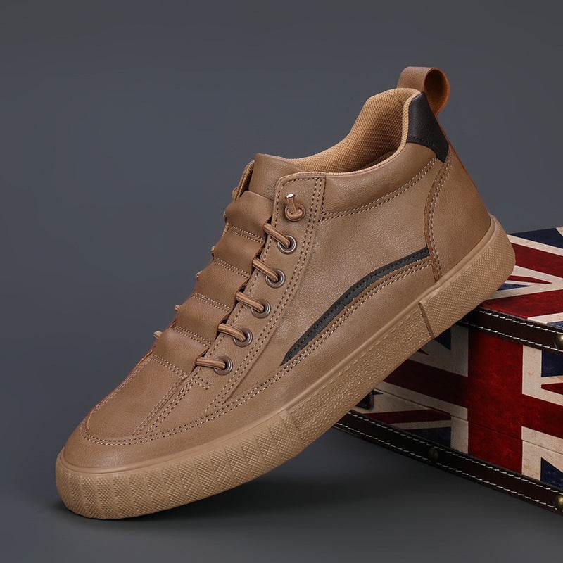 Winter High-top Casual Cotton-padded Shoes Warm Non-slip - MYLUXURY LANE ENTERPRISE