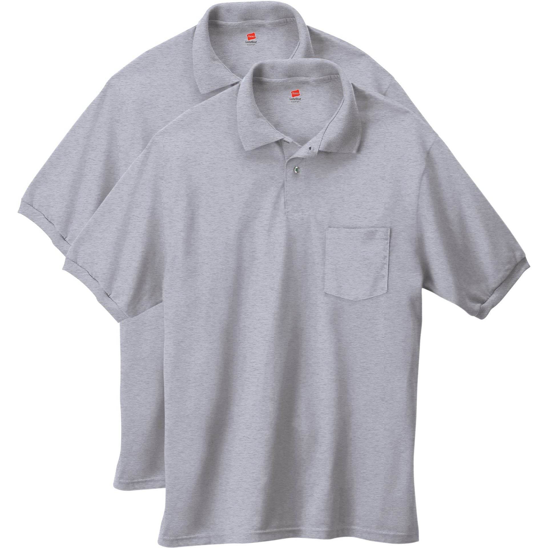 Men's Business Casual Solid Color Pocket Polo Shirt Short Sleeve Plus Size T-shirt - MYLUXURY LANE ENTERPRISE