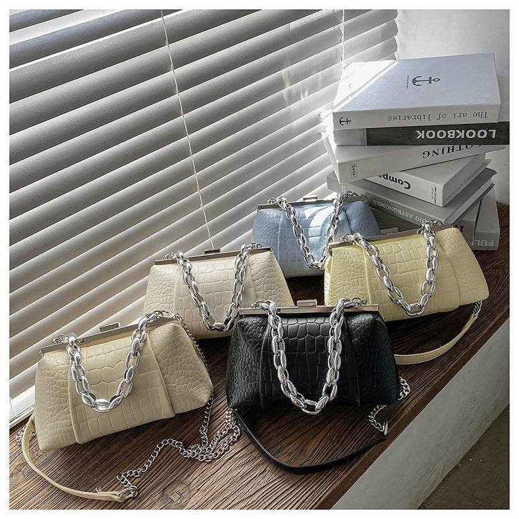 Stone Pattern Small Square Bag - MYLUXURY LANE ENTERPRISE