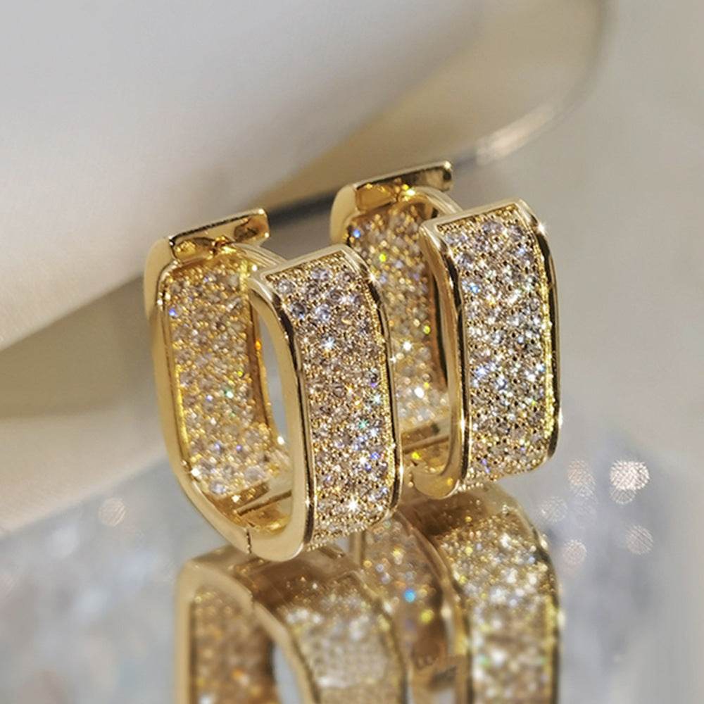 Simple Entry Lux Micro Inlaid Zircon Ear Clip - MYLUXURY LANE ENTERPRISE