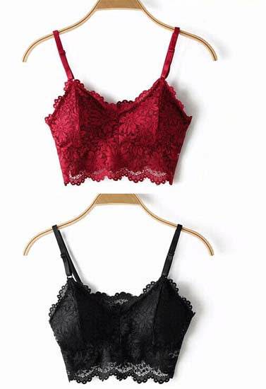 2 pack luxury lace padded bralette - MYLUXURY LANE ENTERPRISE