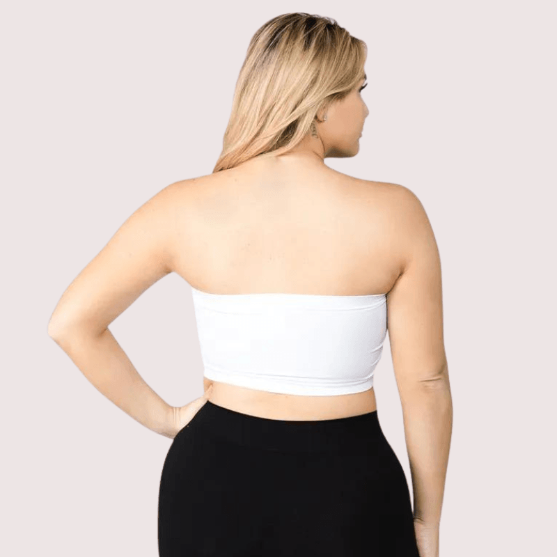 2-Pack Tube Bandeau Bra Tops for Women - MYLUXURY LANE ENTERPRISE