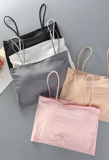 2 Pack Seamless padded crop top bra - MYLUXURY LANE ENTERPRISE
