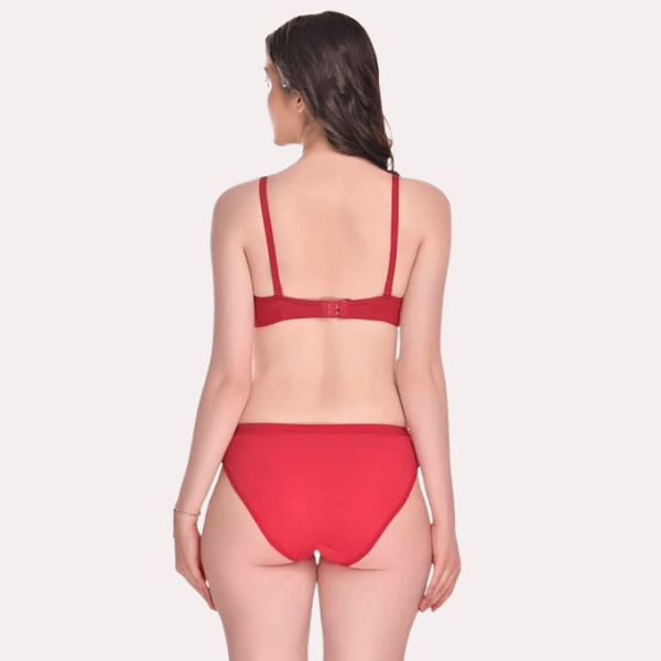 Padded Cotton Bra Panty Set for a Seductive Look - MYLUXURY LANE ENTERPRISE