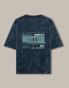 Unisex Acid Washed Oversized Tee.