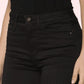 Women's Classic High Waist Royal Black Skinny Jeans - MYLUXURY LANE ENTERPRISE
