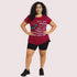Butterfly Print Inspirational Graphic Tee - Pack of 2 - MYLUXURY LANE ENTERPRISE