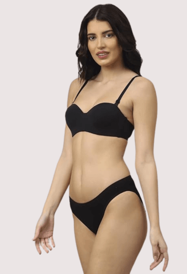 Casual Cotton Comfort Bra Panty Set - MYLUXURY LANE ENTERPRISE