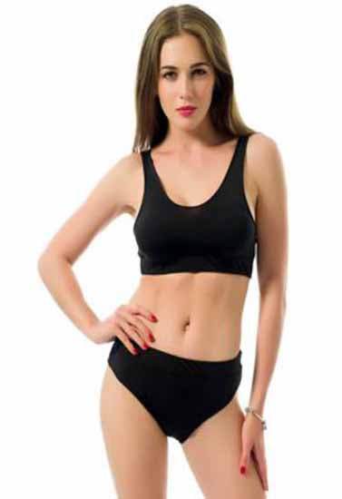 Sexy Black Tank Top Bikini Bottom Set - MYLUXURY LANE ENTERPRISE