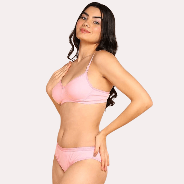 Cozy Cotton Intimates Bra Panty Set - MYLUXURY LANE ENTERPRISE