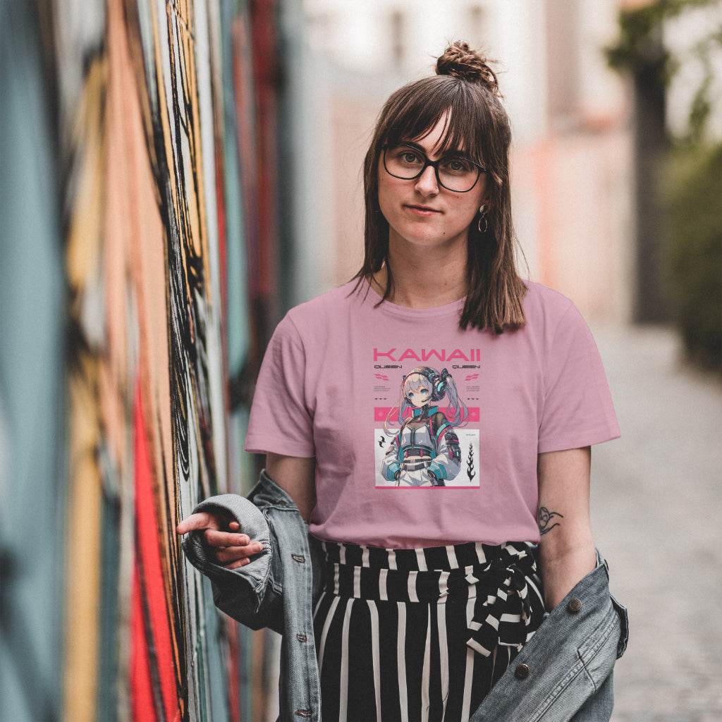 Kawaii Graphic Tee – Futuristic Charm Meets Playful Style - MYLUXURY LANE ENTERPRISE