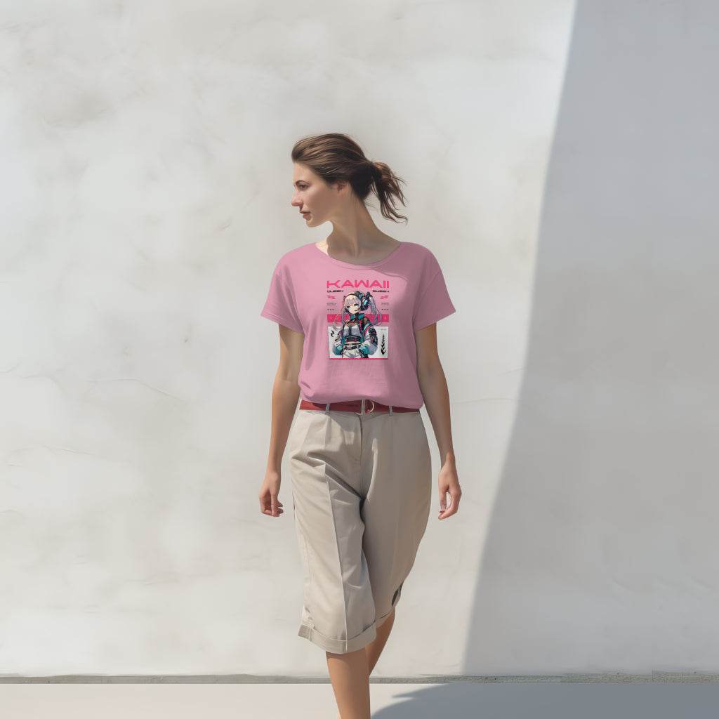 Kawaii Graphic Tee – Futuristic Charm Meets Playful Style - MYLUXURY LANE ENTERPRISE