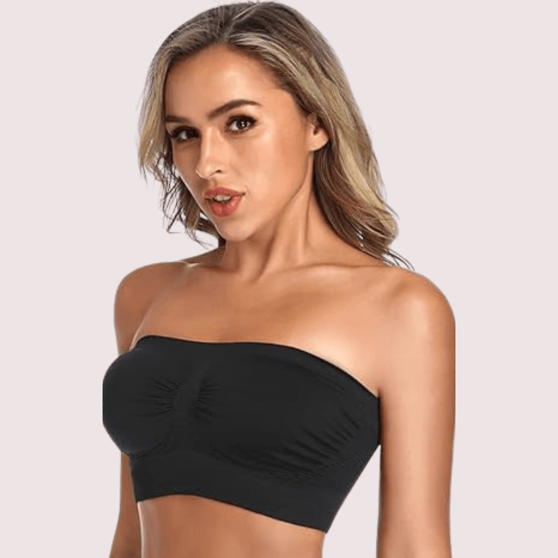 2-Pack of Non-Padded Strapless Tube Bras - MYLUXURY LANE ENTERPRISE