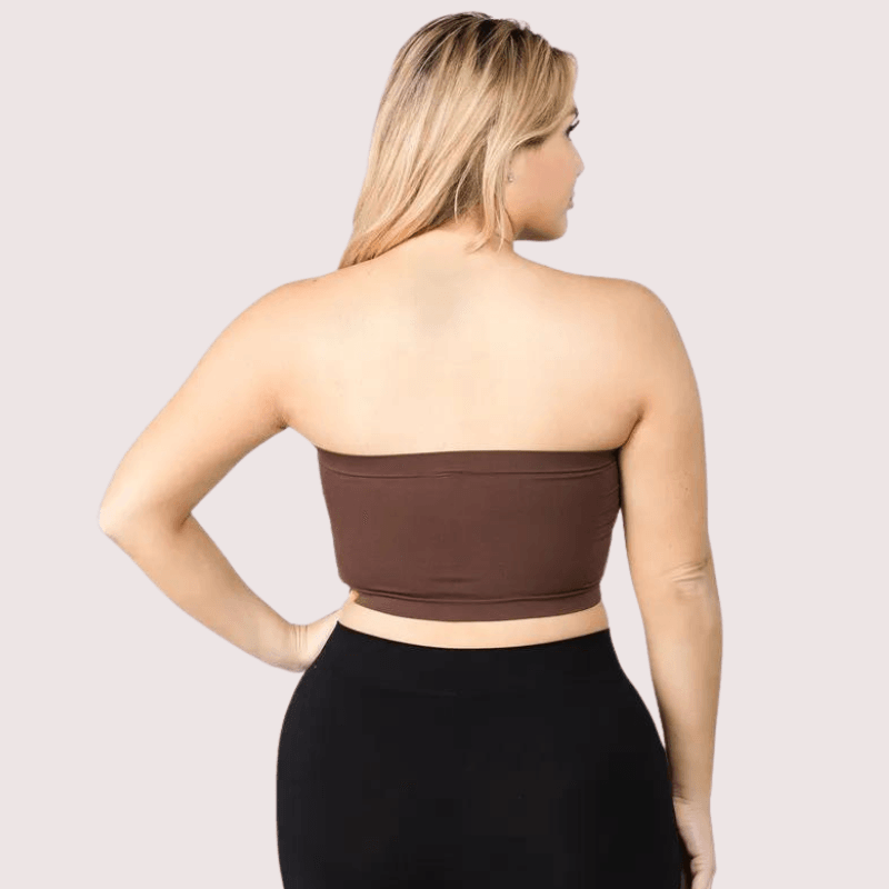 2-Pack Sexy Tube Bandeau Bra Tops for Women - MYLUXURY LANE ENTERPRISE
