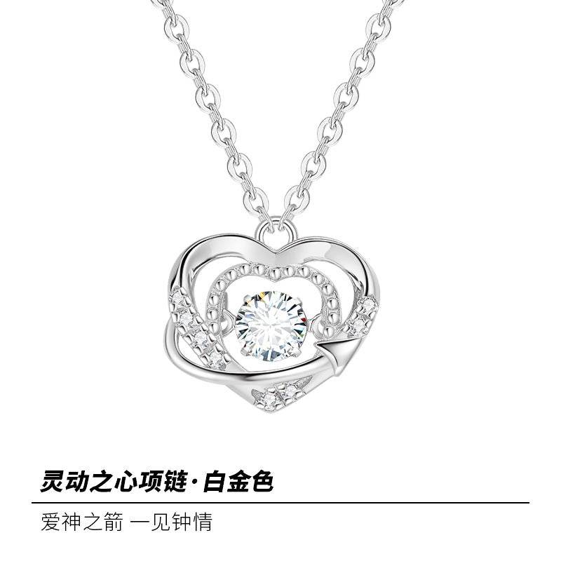 Heart Necklace S925 Sterling Silver - MYLUXURY LANE ENTERPRISE