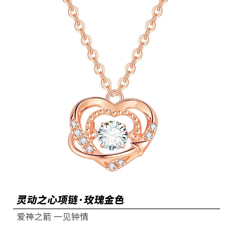 Heart Necklace S925 Sterling Silver - MYLUXURY LANE ENTERPRISE