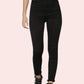 Women's Classic High Waist Royal Black Skinny Jeans - MYLUXURY LANE ENTERPRISE