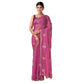 Generic Women's Digital Printed  Georgette Saree With Unstitched Blouse (Pink, 5-6 Mtrs) - MYLUXURY LANE ENTERPRISE